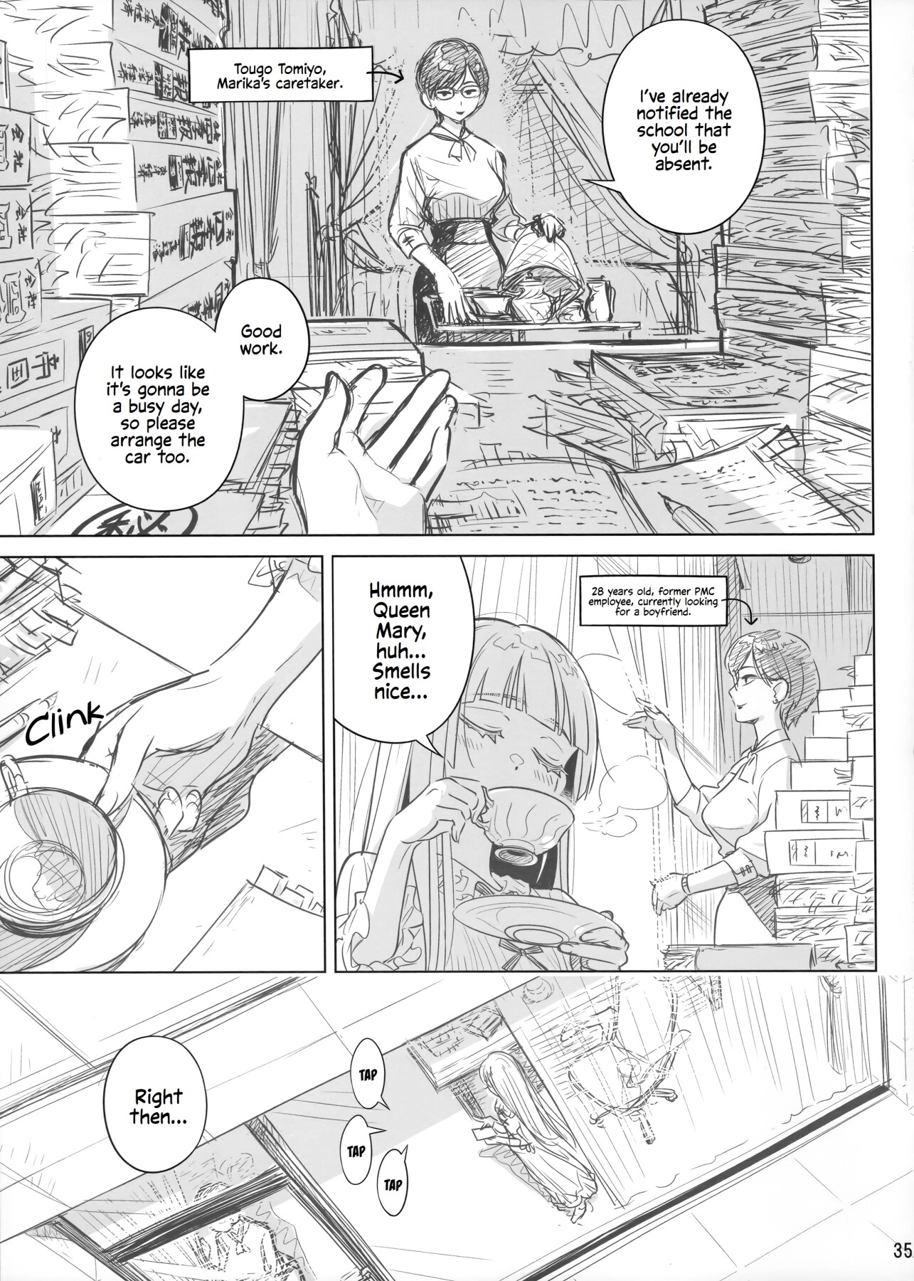 Hentai Manga Comic-Marika Swing Me Around 1-Read-34